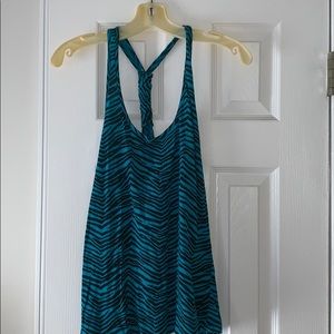 Zebra Print Tank Top